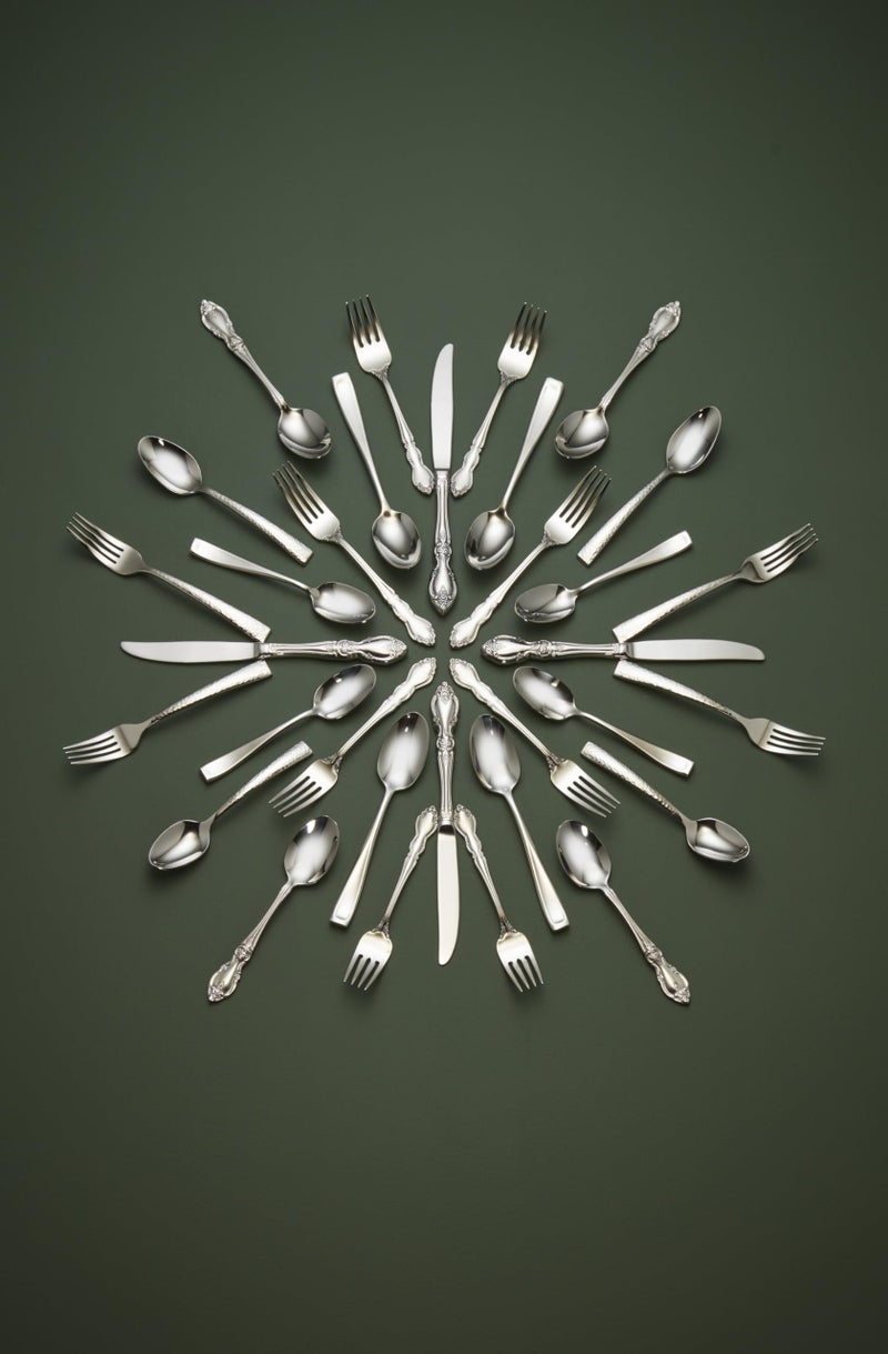 Oneida Dover Fine Flatware Salad Forks, Set of 4 , 18/10 Stainless Steel, Silverware Set, Dishwasher Safe - Image 5